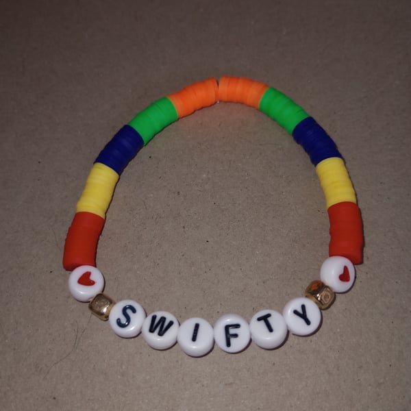 Colourful Beaded Bracelet "Swifty"