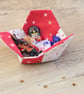 Small Fabric Patchwork Basket - Image 8