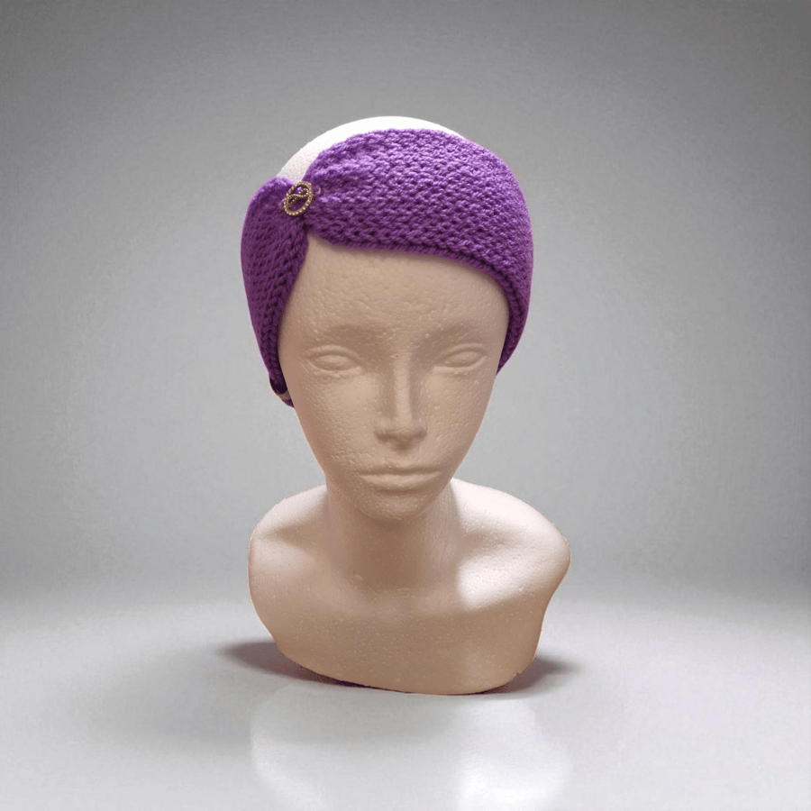 Knitted headband- ear warmer 