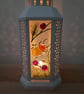 Fused Glass Bug Lantern - Orange & Red - Image 6