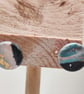 Snowy night blue small stud earrings  - Image 1