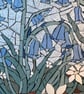 Mosaic Floral Art :  Bluebell Wood Mosaic Wall Plaque  - Image 9