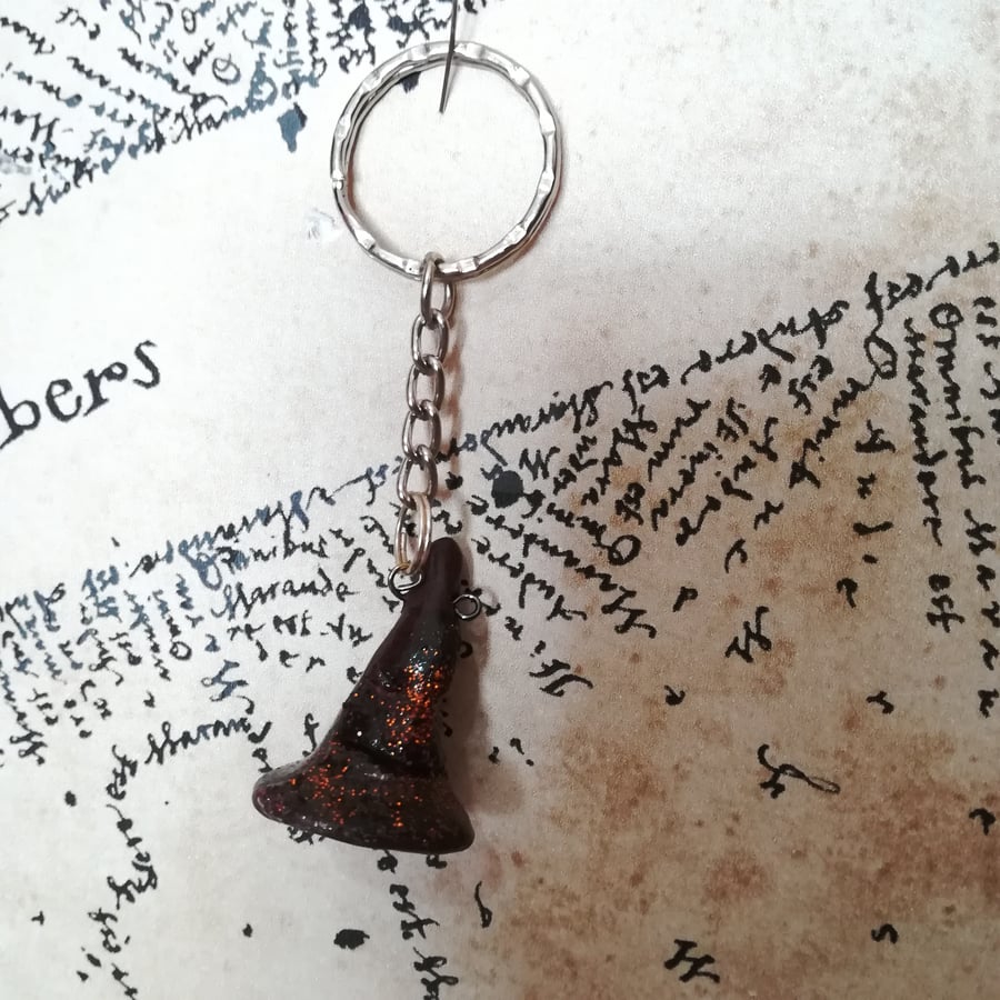 Sorting Hat Keyring