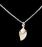 Sterling Silver Cala Lily Pearl Necklace - Image 4
