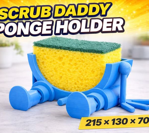 Scrub Daddy Sponge Holder - 215 - 130 - 70mm