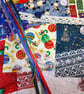 Mini Christmas slow stitching or junk journal kit for a beginner - Image 5