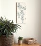 Original Botanical Art - Olive Branch Mosaic Wall Plaque  - Image 4
