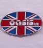 Oasis Band Pin Badge