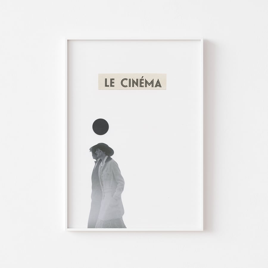 Movie Art Print - Le Cinema