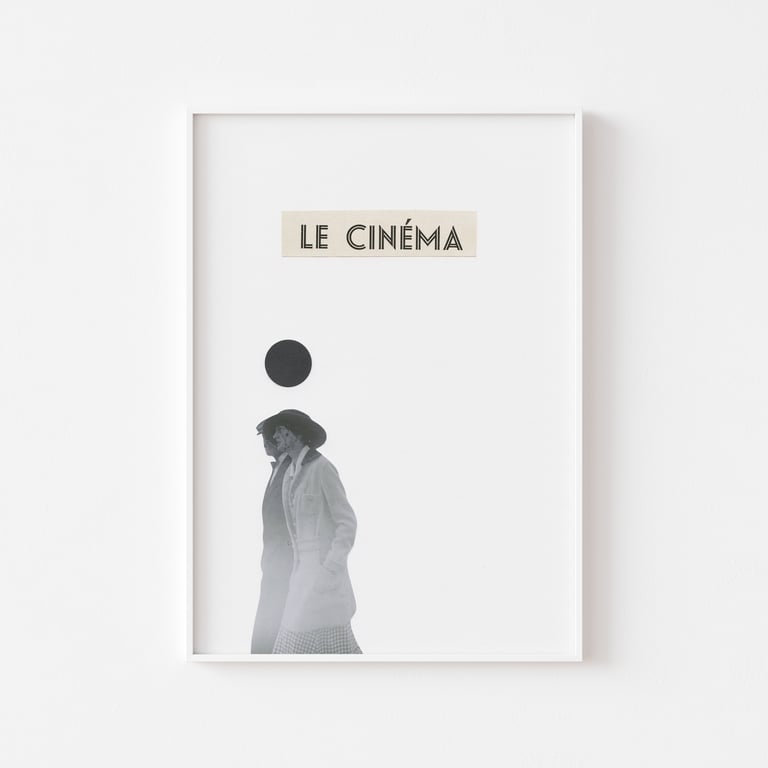 Movie Art Print - Le Cinema