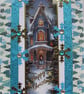 Hand Crafted Decoupage Chistmas Card - Happy Christmas (3403) Welcome Home
