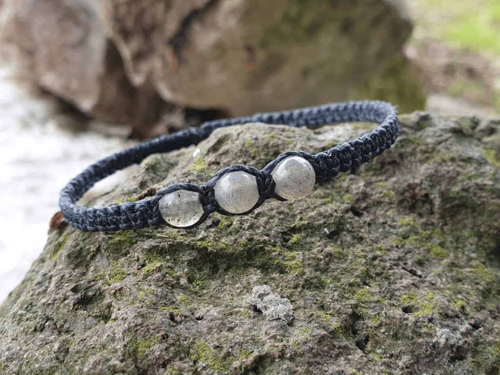 Labradorite Shambala Bracelet