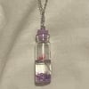 Tecna - purple fairytale necklace
