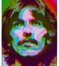 George Harrison 8 x 10 inch full colour ltd edition numbered art print - Image 1