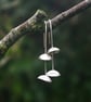 Eco Silver Acorn Cup  Earrings - Image 1