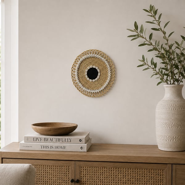 Lesotho No. 3 – Handmade African Inspired Sisal Rope Wall Art Sculpture