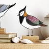 Lapwing Glass Sculpture