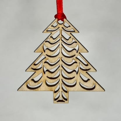 Mini wooden tree