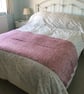  Handwoven Bed Throw - Pink - Image 5