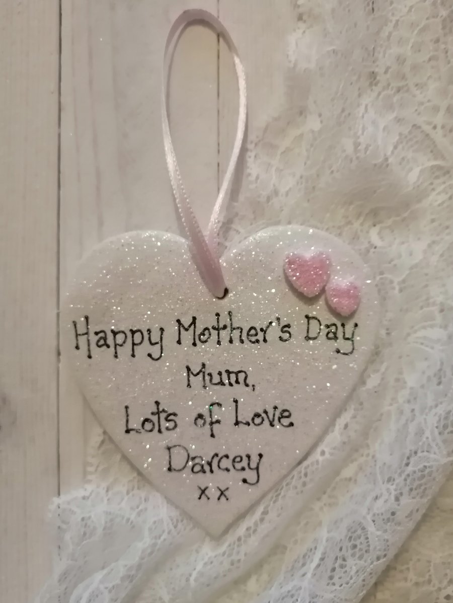 Ceramic Heart - Mothers Day