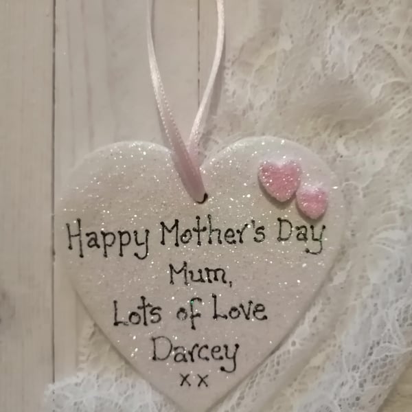 Ceramic Heart - Mothers Day