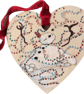 Snowman Wrapped in Fairy Lights Christmas Decoration  - Image 3