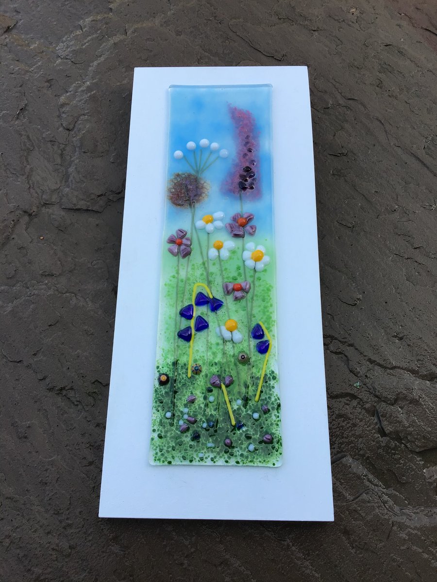 Fused glass meadows picture 