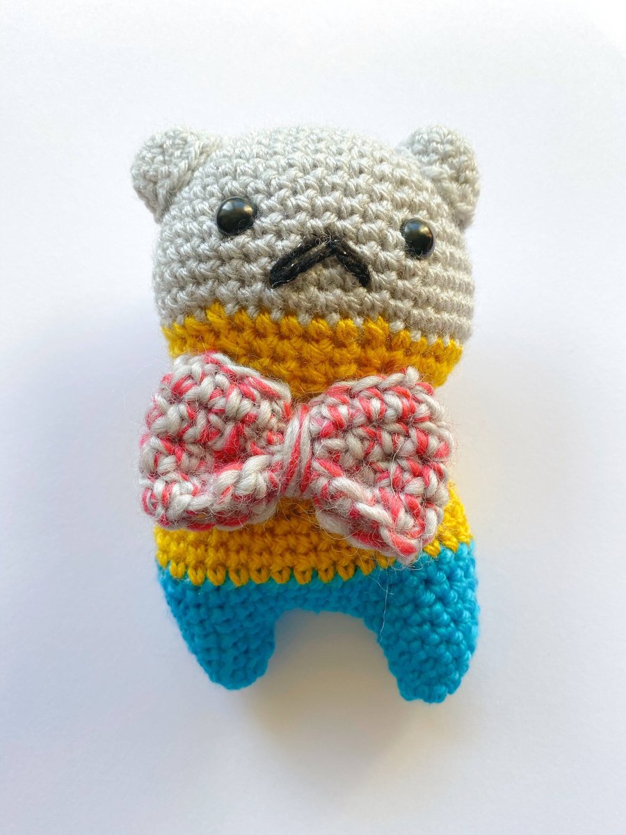 SALE Amigurumi Heritage Bear Collectable Handmade Crochet