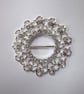 Medium Ornate Rhinestone Slider Buckle - Image 3