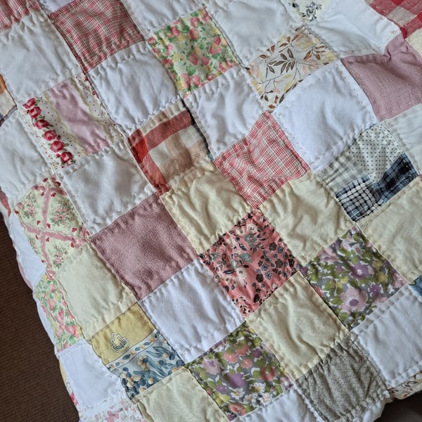 Child's patchwork quilt 