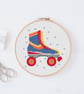 Roller boots Cross Stitch Pattern: 80s core memory Design (PDF Download) - Image 9