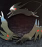 Black Rabbit of Inlé - ceramic hanging decoration - Image 1