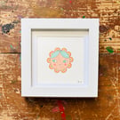 Iris - Framed Original Mini Illustration