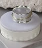 Silver Wave Spinner Ring - Image 6