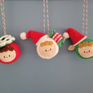 Mochi Christmas Ornaments