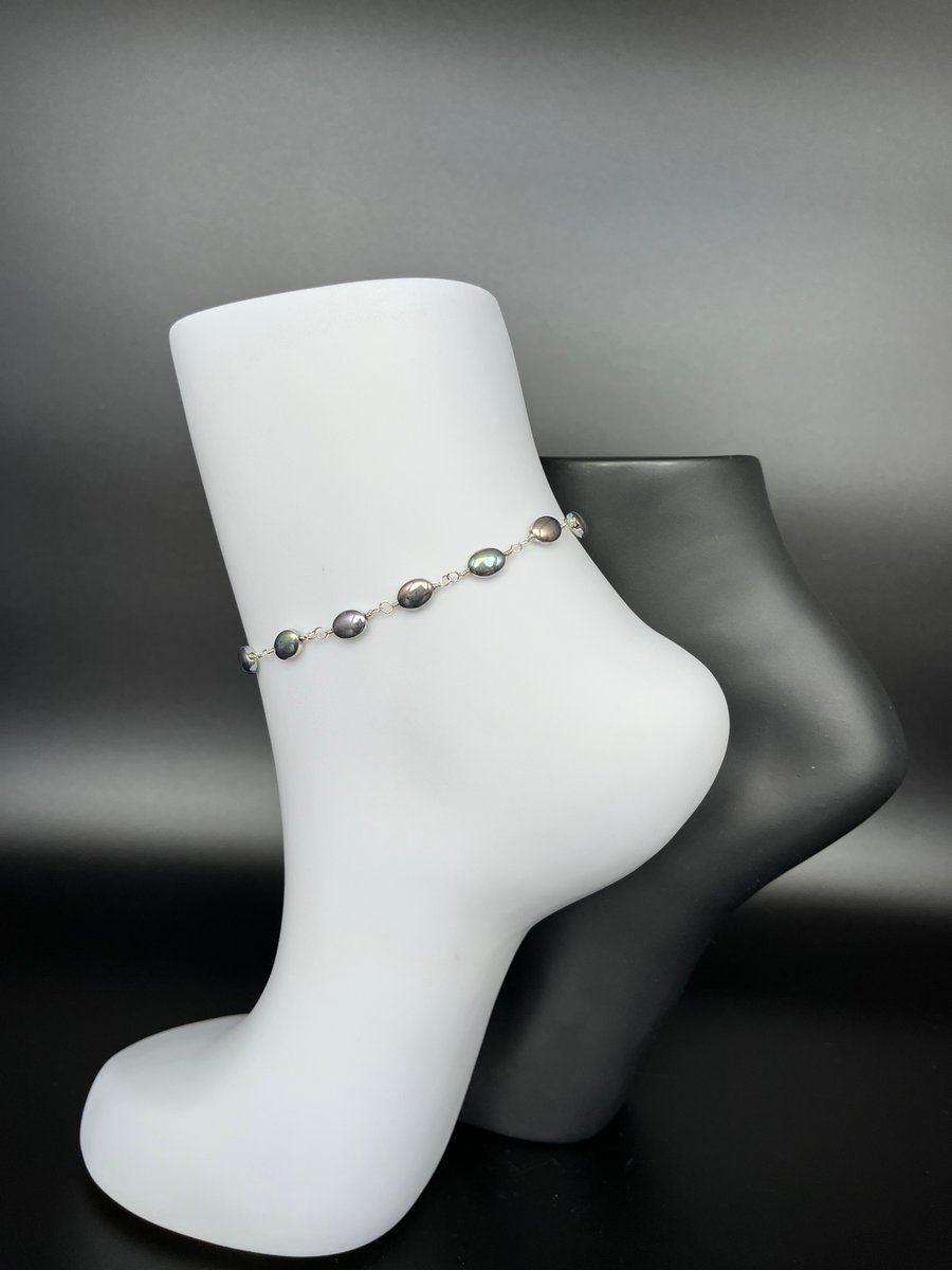 Mermaid coloured anklet