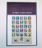 Floral alphabet cross stitch chart