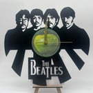 Laser-Cut Beatles - 30cm - Wall Clock Made from a Vinyl LP