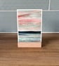 Two Mini Seascape Prints with Wooden Stand - Set 1 - Image 3