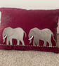Elephant cushion handmade  - Image 2