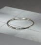 Still Ring - Minimal Sterling Silver Ring - Handmade Silver Band