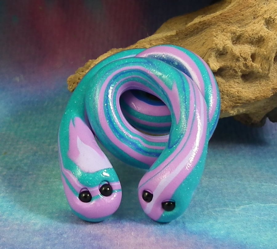 Celtic Conundrum Snakes 'heads-no-tails' by Ann Galvin