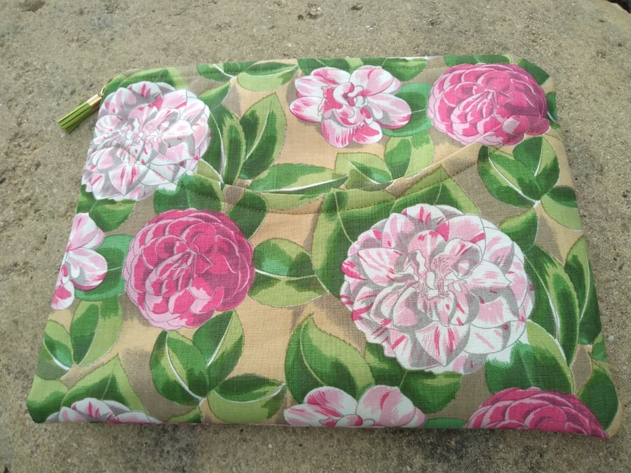 Vintage and Designer Fabric Padded iPad or Tablet Case