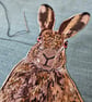 Hare card, blank card, printed card for hare and animal lovers - Image 7