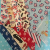 Union Jack Jubilee  cotton fabric bunting wedding,party flags