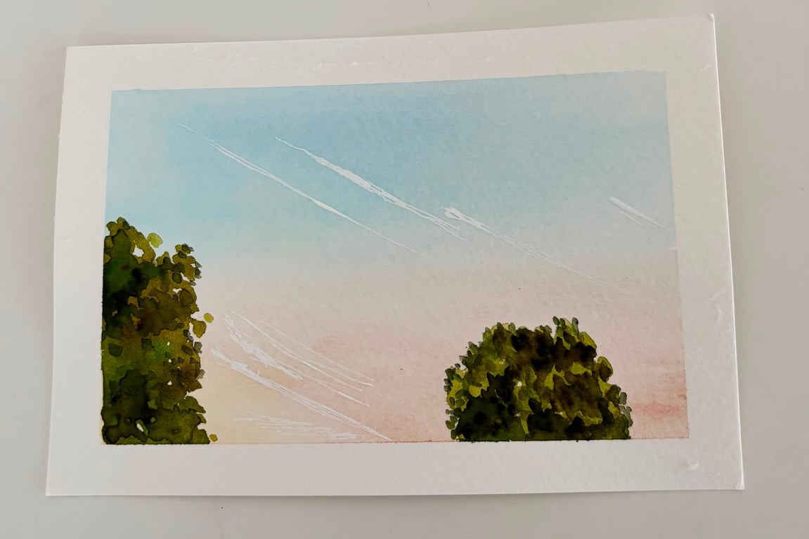 ACEO - Original Watercolour Painting ft 