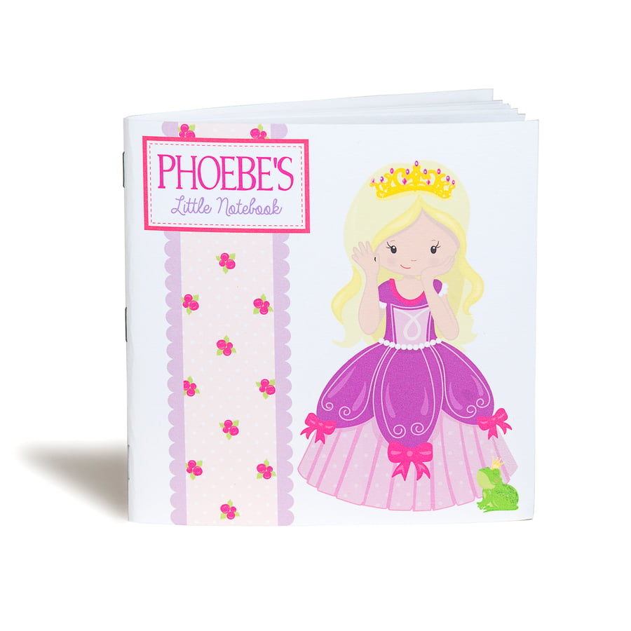 Personalised Princess Notebook