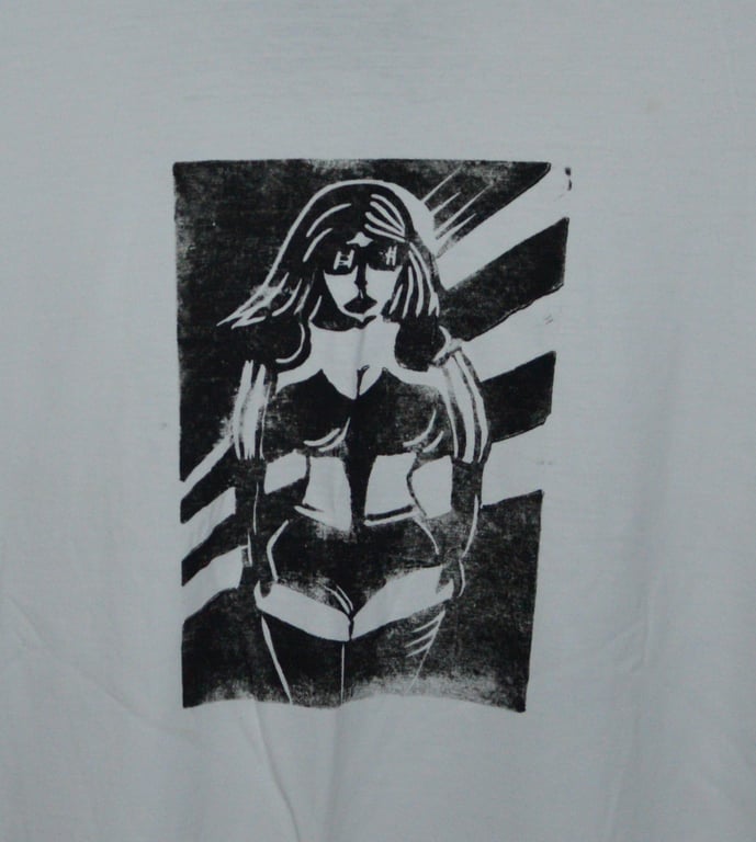Unisex T Shirt printed in Anime style based on the film Metropolis