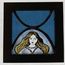 Lady in Blue - Waiting in the Queue