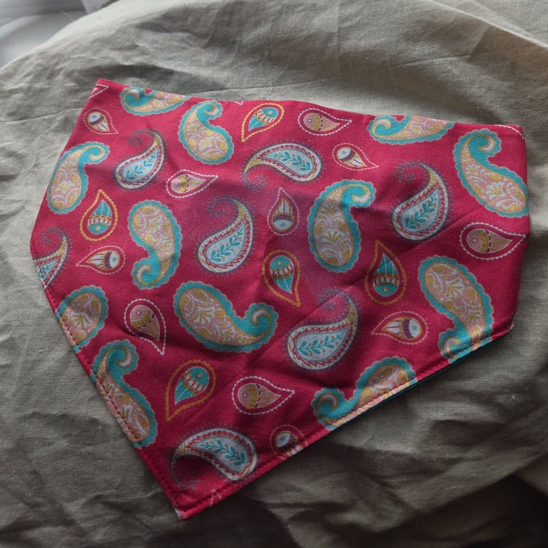Elasticated slip-on Dog Bandana - Size XL